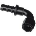 Vibrant 10 AN Push-On 90 degree Hose End Fitting V32-22910